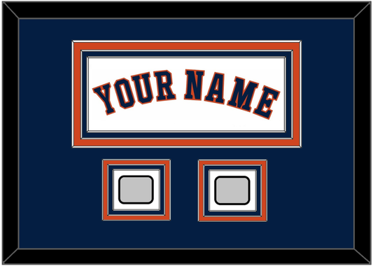 Houston Name & 2 World Series Champions Patches - Home White - Premier Tier 3
