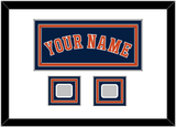 Houston Name & 2 World Series Jersey Patches - Alternate Blue - Triple Mat 1