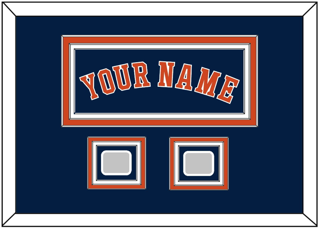 Houston Name & 2 World Series Champions Patches - Alternate Blue - Premier Tier 3