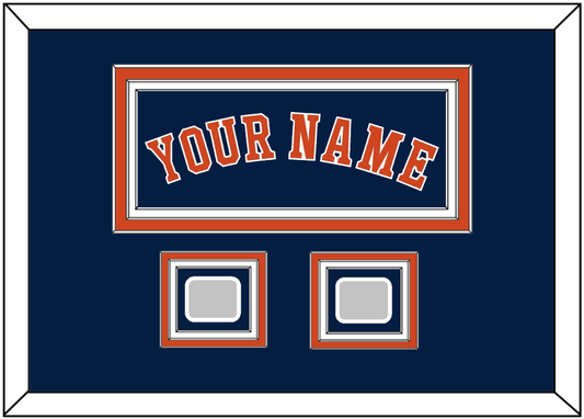 Houston Name & 2 World Series Champions Patches - Alternate Blue - Premier Tier 3