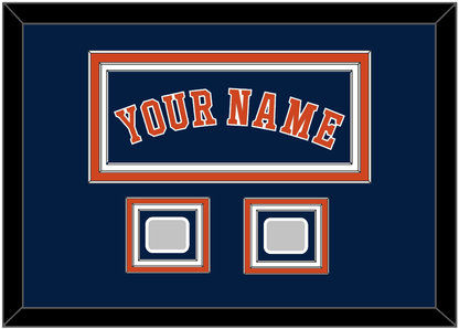 Houston Name & 2 World Series Champions Patches - Alternate Blue - Premier Tier 3