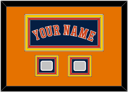 Houston Name & 2 World Series Jersey Patches - Alternate Blue - Premier Tier 5