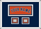 Houston Name & 2 World Series Champions Patches - Alternate Orange - Triple Mat 5