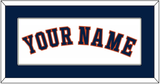 Houston Name - Home White - Single Mat 1