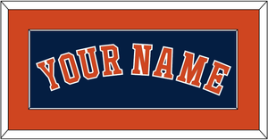 Houston Name - Alternate Blue - Single Mat 2