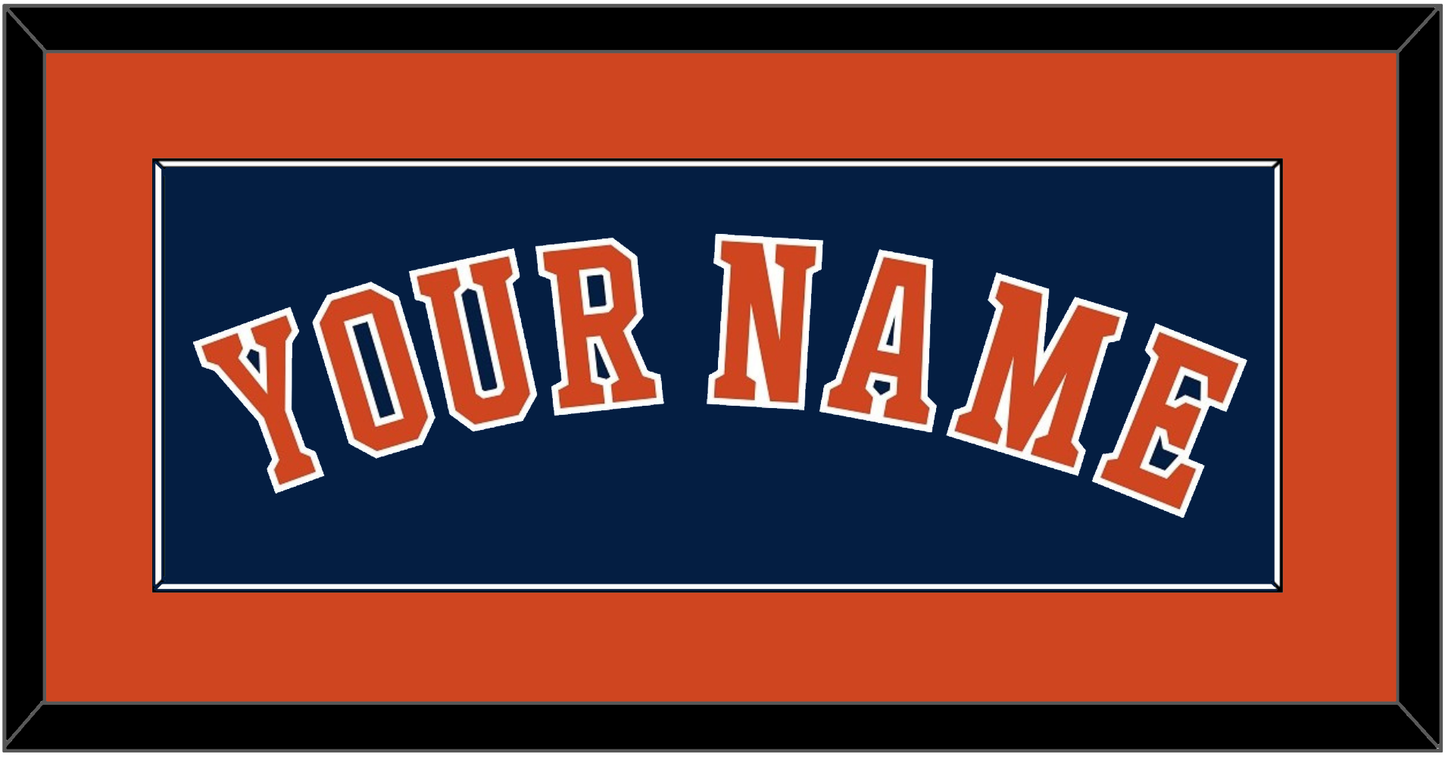 Houston Name - Alternate Blue - Essential Tier 2