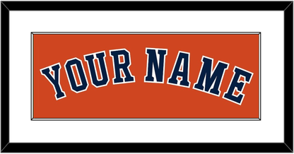 Houston Name - Alternate Orange - Essential Tier 1