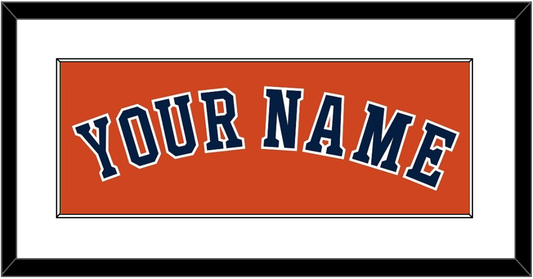 Houston Name - Alternate Orange - Essential Tier 1