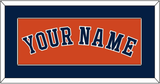 Houston Name - Alternate Orange - Single Mat 2