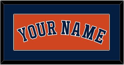 Houston Name - Alternate Orange - Essential Tier 2