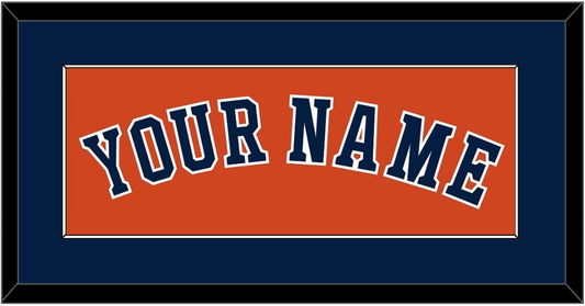 Houston Name - Alternate Orange - Essential Tier 2