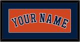 Houston Name - Alternate Orange - Single Mat 2