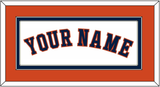 Houston Name - Home White - Double Mat 3