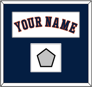 Houston Name & World Series Champions Patch - Home White - Single Mat 1