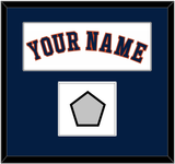 Houston Name & World Series Jersey Patch - Home White - Single Mat 1