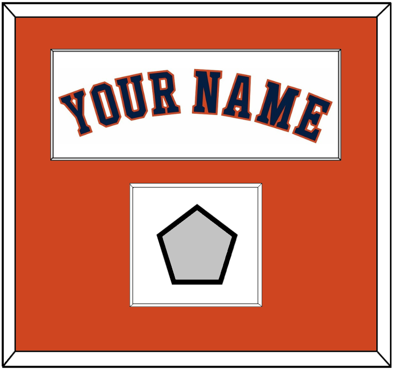 Houston Name & World Series Champions Patch - Home White - Essential Tier 2