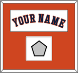 Houston Name & World Series Jersey Patch - Home White - Single Mat 2