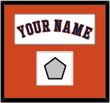 Houston Name & World Series Jersey Patch - Home White - Single Mat 2