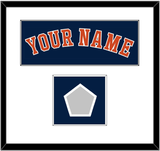 Houston Name & World Series Champions Patch - Alternate Blue - Single Mat 1