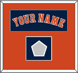 Houston Name & World Series Jersey Patch - Alternate Blue - Single Mat 2