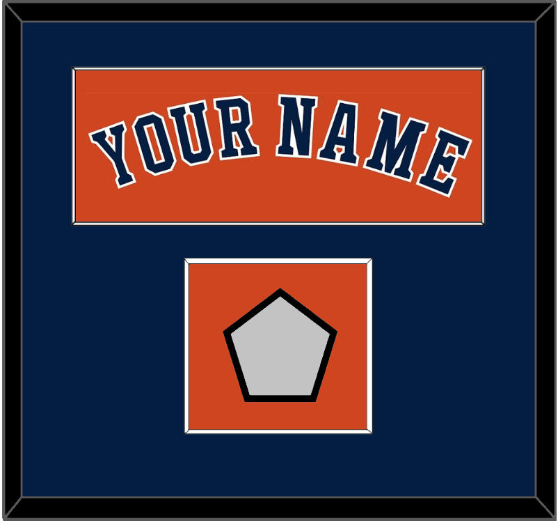 Houston Name & World Series Champions Patch - Alternate Orange - Essential Tier 2