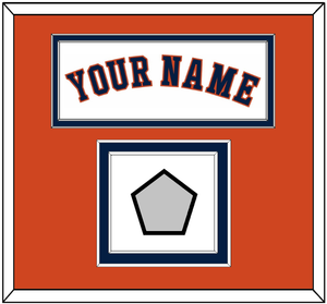 Houston Name & World Series Jersey Patch - Home White - Double Mat 3