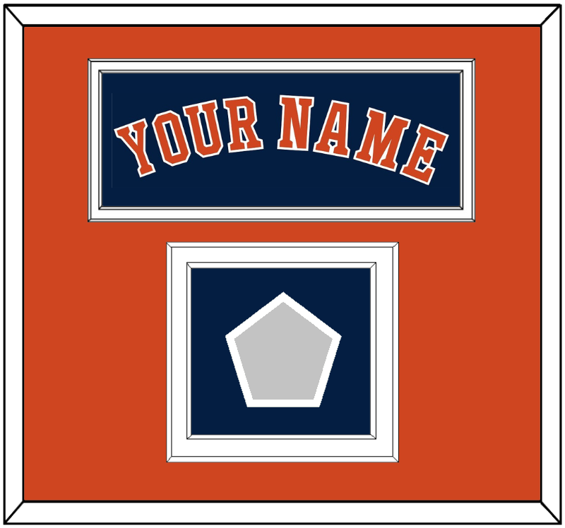 Houston Name & World Series Jersey Patch - Alternate Blue - Signature Tier 2
