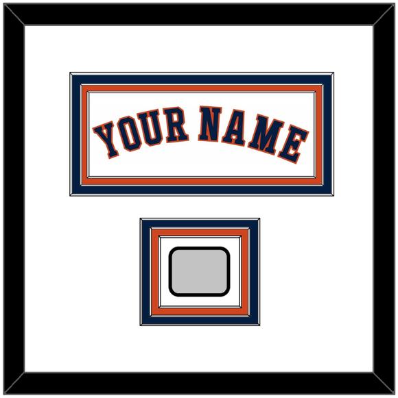 Houston Name & World Series Champions Patch - Home White - Triple Mat 1