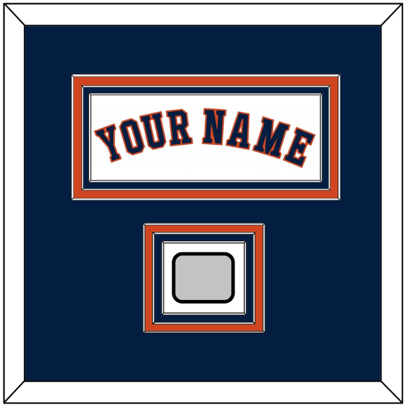 Houston Name & World Series Champions Patch - Home White - Triple Mat 2