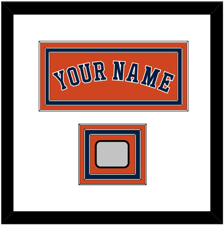 Houston Name & World Series Jersey Patch - Alternate Orange - Premier Tier 1