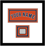 Houston Name & World Series Jersey Patch - Alternate Orange - Triple Mat 1