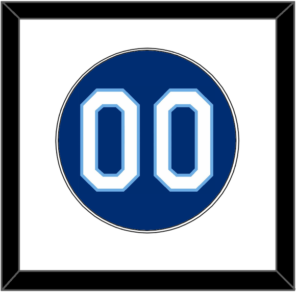 Kansas City Number - Alternate Blue - Single Mat 1