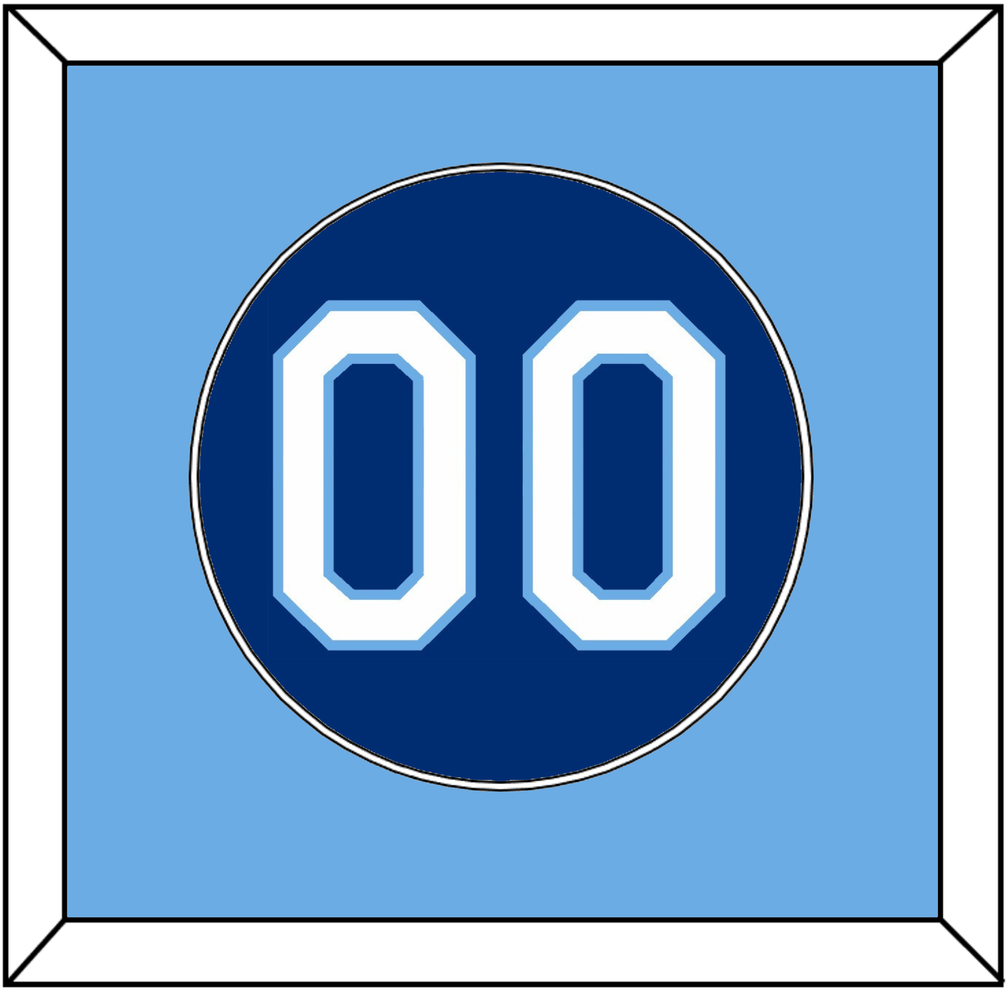 Kansas City Number - Alternate Blue - Essential Tier 2
