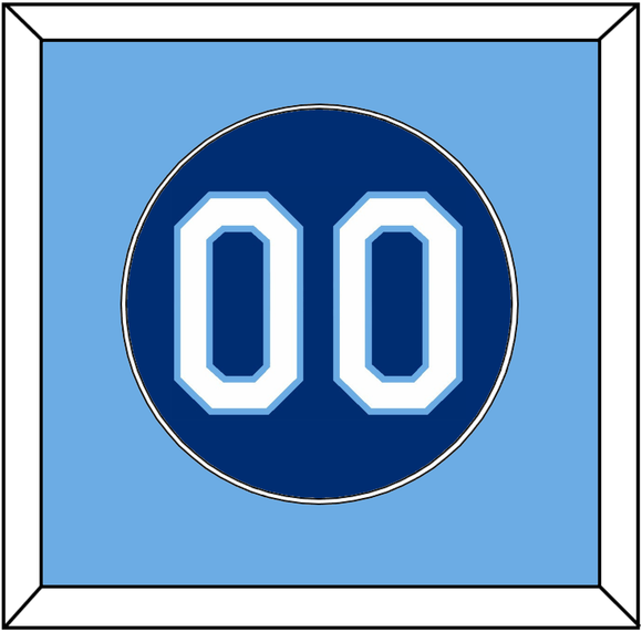 Kansas City Number - Alternate Blue - Single Mat 2