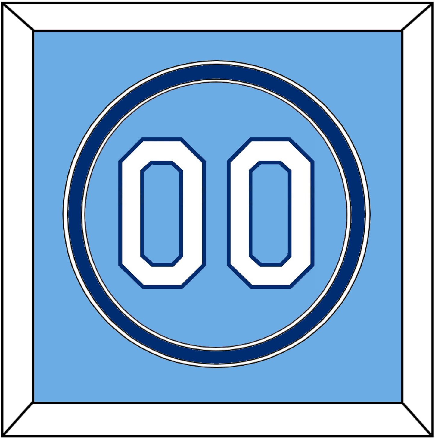 Kansas City Number - Alternate Powder Blue - Signature Tier 2