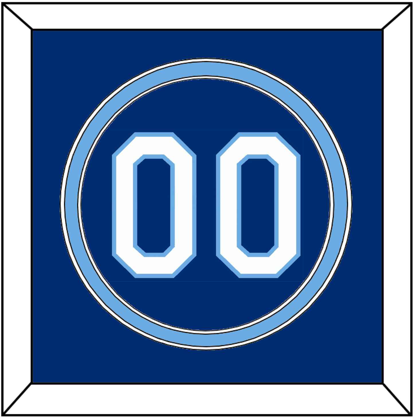 Kansas City Number - Alternate Blue - Signature Tier 2