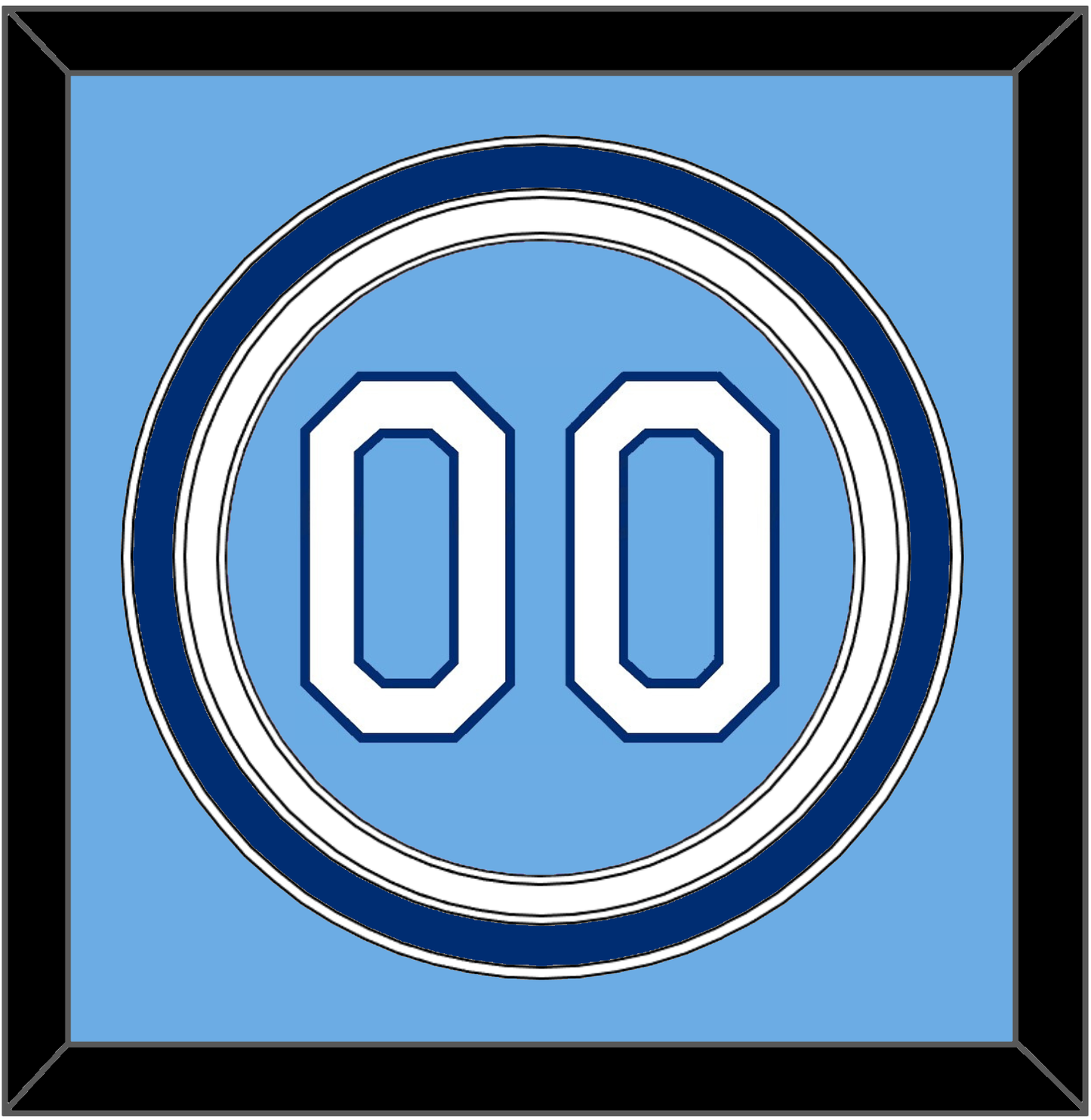 Kansas City Number - Alternate Powder Blue - Premier Tier 2