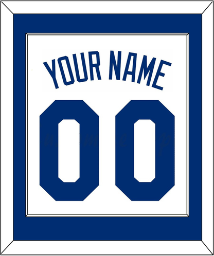 Kansas City Name & Number - Home White - Essential Tier 1
