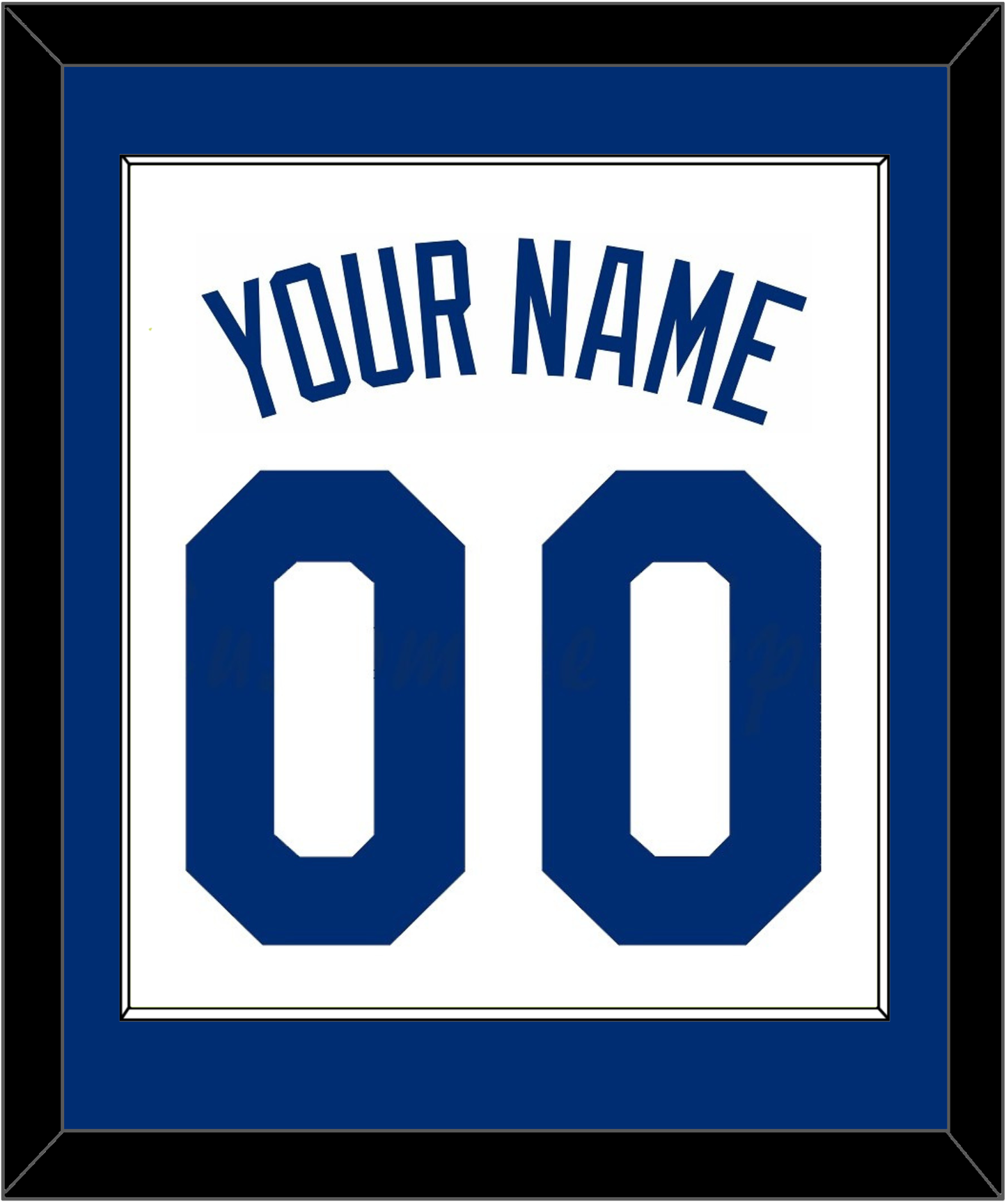 Kansas City Name & Number - Home White - Essential Tier 1