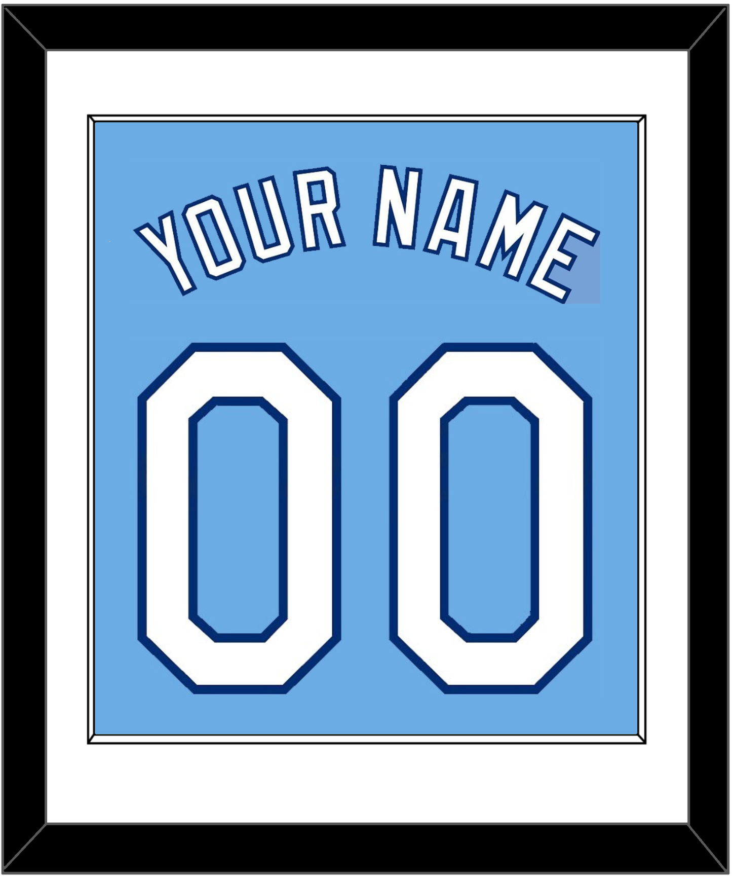 Kansas City Name & Number - Alternate Powder Blue - Essential Tier 1