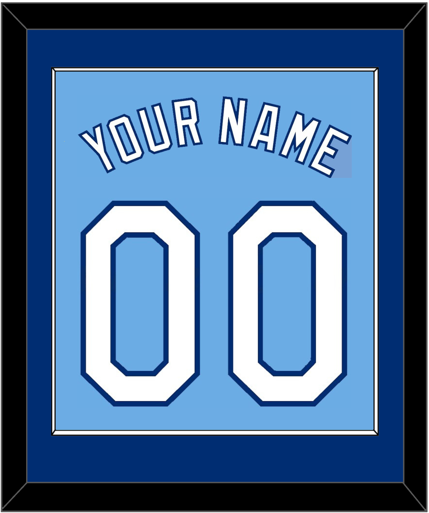 Kansas City Name & Number - Alternate Powder Blue - Essential Tier 2