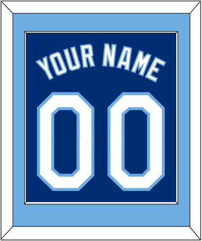 Kansas City Name & Number - Alternate Blue - Essential Tier 2