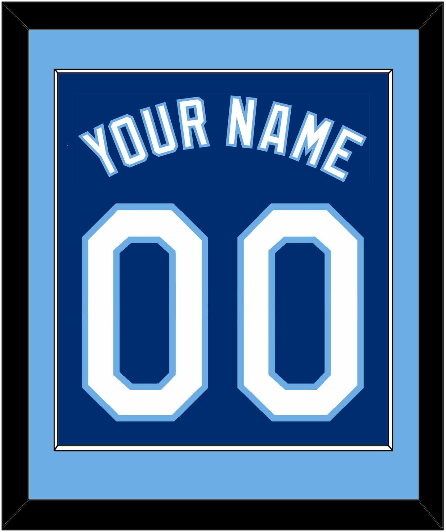 Kansas City Name & Number - Alternate Blue - Essential Tier 2