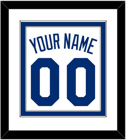 Kansas City Name & Number - Home White - Signature Tier 1