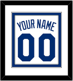 Kansas City Name & Number - Home White - Double Mat 1