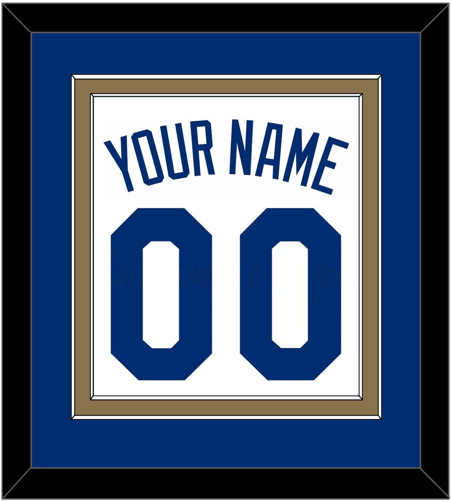 Kansas City Name & Number - Home White - Signature Tier 2