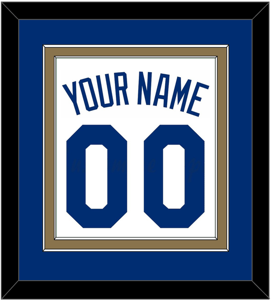 Kansas City Name & Number - Home White - Signature Tier 2