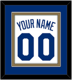 Kansas City Name & Number - Home White - Double Mat 2