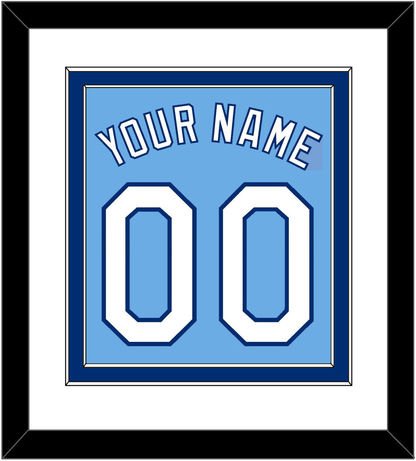 Kansas City Name & Number - Alternate Powder Blue - Signature Tier 1