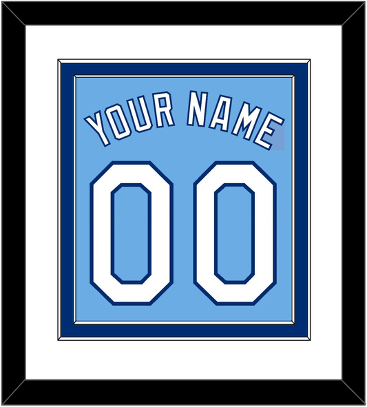 Kansas City Name & Number - Alternate Powder Blue - Signature Tier 1